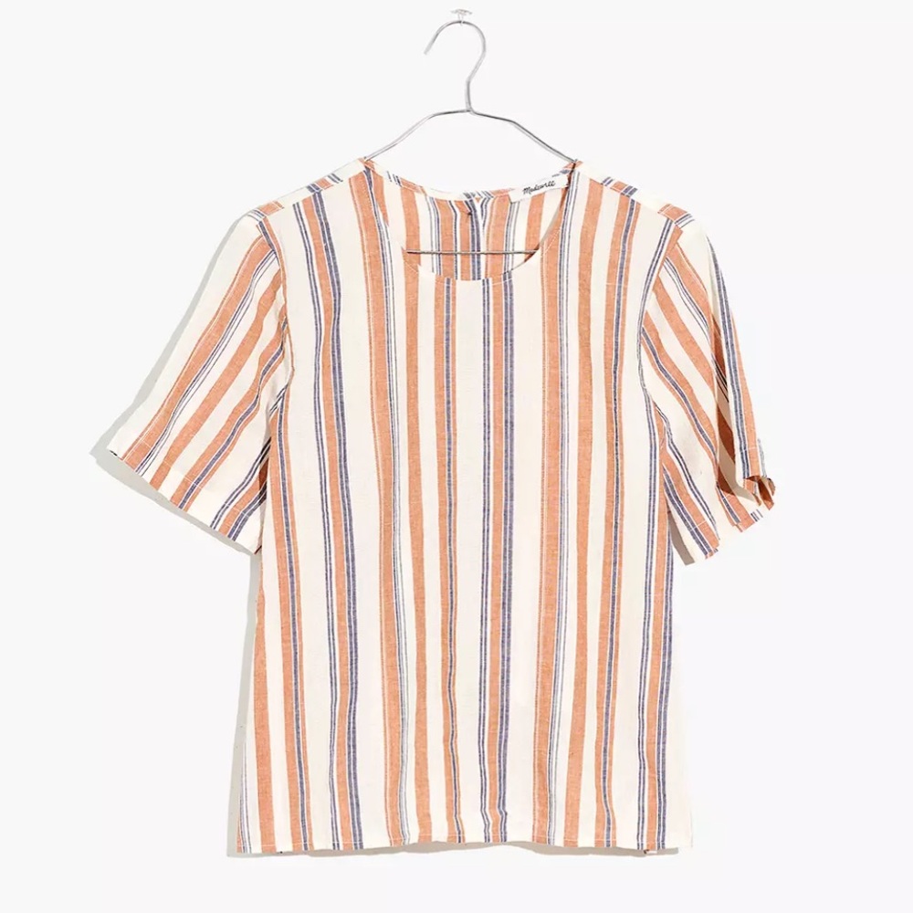 Madewell button-down back top